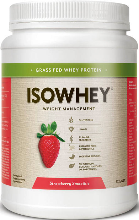 Isowhey Strawberry Smoothie 672g