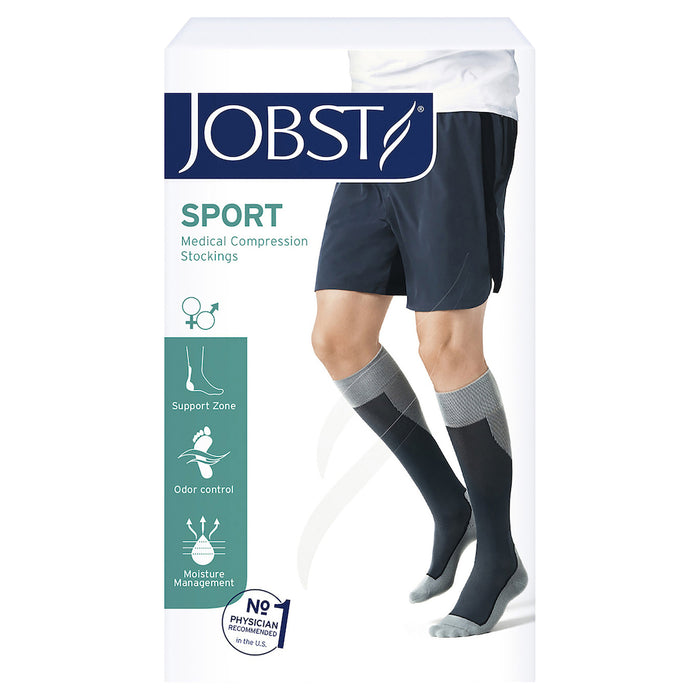 Jobst Sport Knee Medium Royal Blue 15-20 mmHg