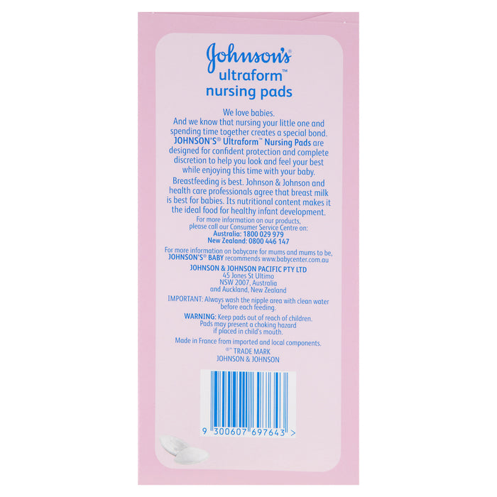 Johnson's Nursing Pads Ultraform 24