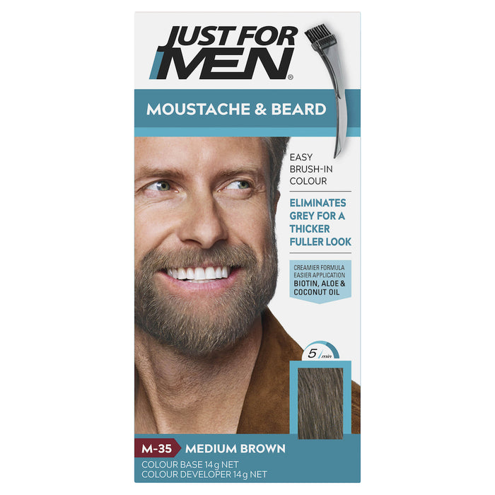 Just For Men Beard Colour M-35 Med Brown