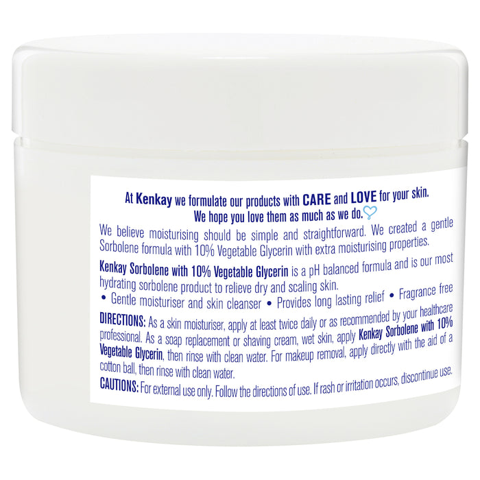 Kenkay Skin Relief Sorbolene & Glycerin Cream Jar 100g