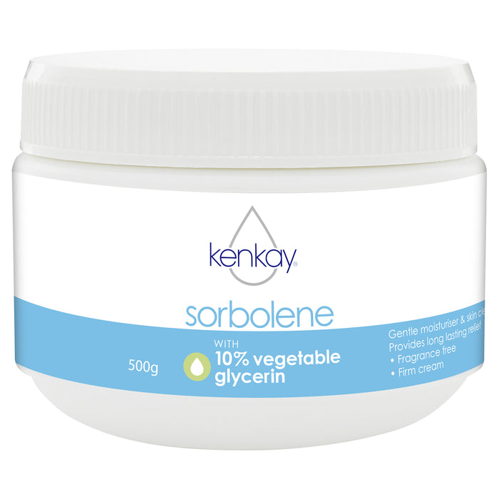 Kenkay Skin Relief Sorbolene & Glycerin Cream Jar 500g