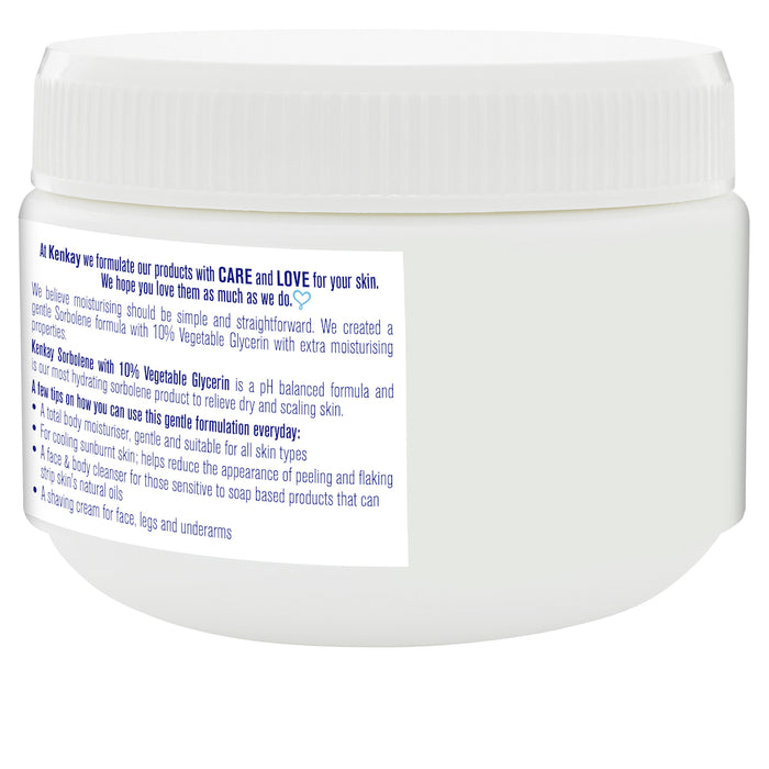 Kenkay Skin Relief Sorbolene & Glycerin Cream Jar 500g