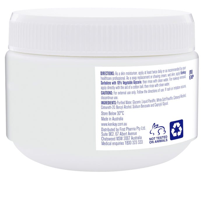 Kenkay Skin Relief Sorbolene & Glycerin Cream Jar 500g