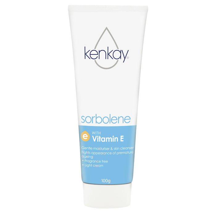 Kenkay Skin Relief Sorbolene & Vitamin E Light Cream Tube 100ml