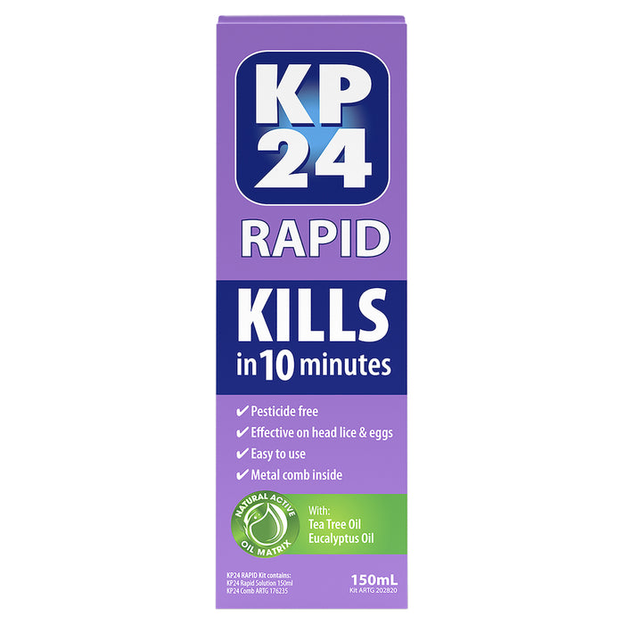 KP24 Rapid With Comb 150ml