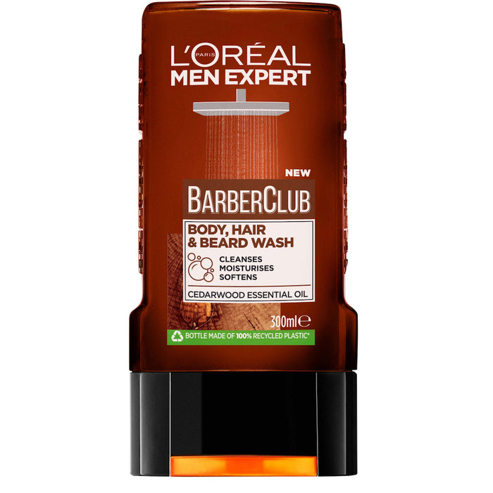 L'Oreal Barber Club Mens Shower Gel 300ml