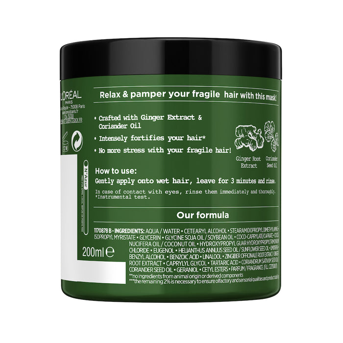 L'Oreal Botanicals Coriander Strength Mask 200ml