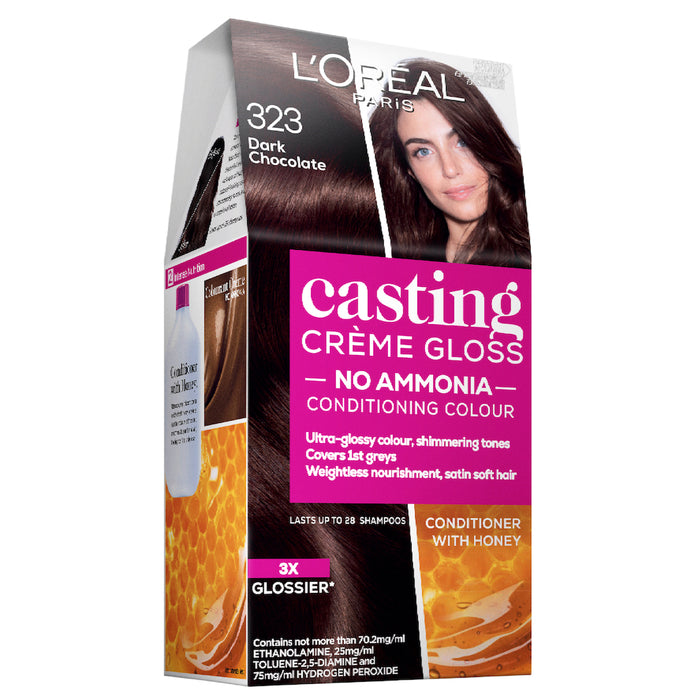 L'Oreal Casting Crème Gloss 323 Dark Chocolate