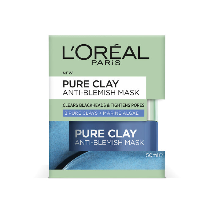 L'Oreal Clay Blue Mask Anti Blemish