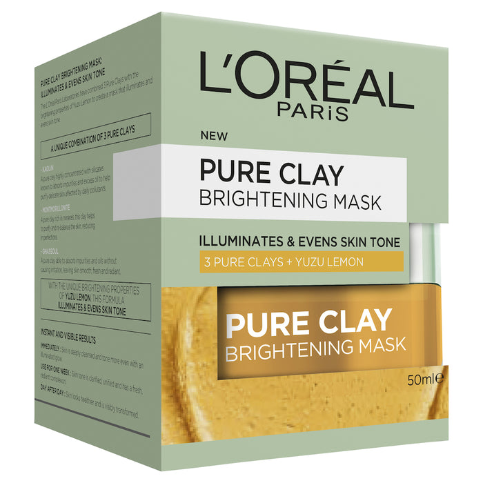 L'Oreal Clay Yellow Mask Brightening