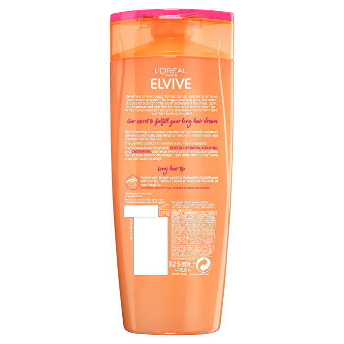 L'Oreal Elvive Dream Lengths Shampoo 325ml