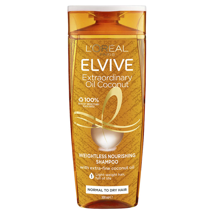 L'Oreal Elvive Extraordinary Oil Shampoo With Coconut Oil 300ml