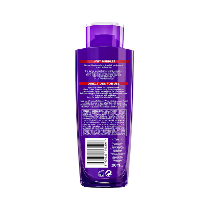 L'Oreal Elvive Purple Shampoo 200ml