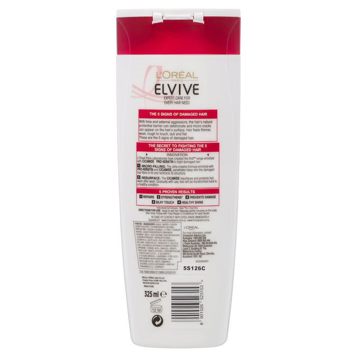 L'Oreal Elvive Total Repair 5 Shampoo 325ml