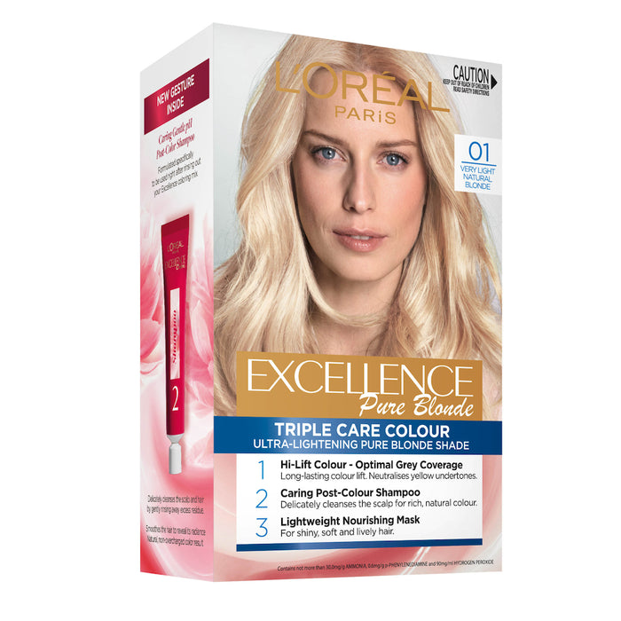 L'Oreal Excellence 01 Very Light Natural Blonde