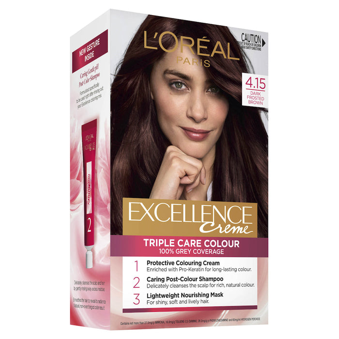 L'Oreal Excellence 4.15 Dark Frosted Brown