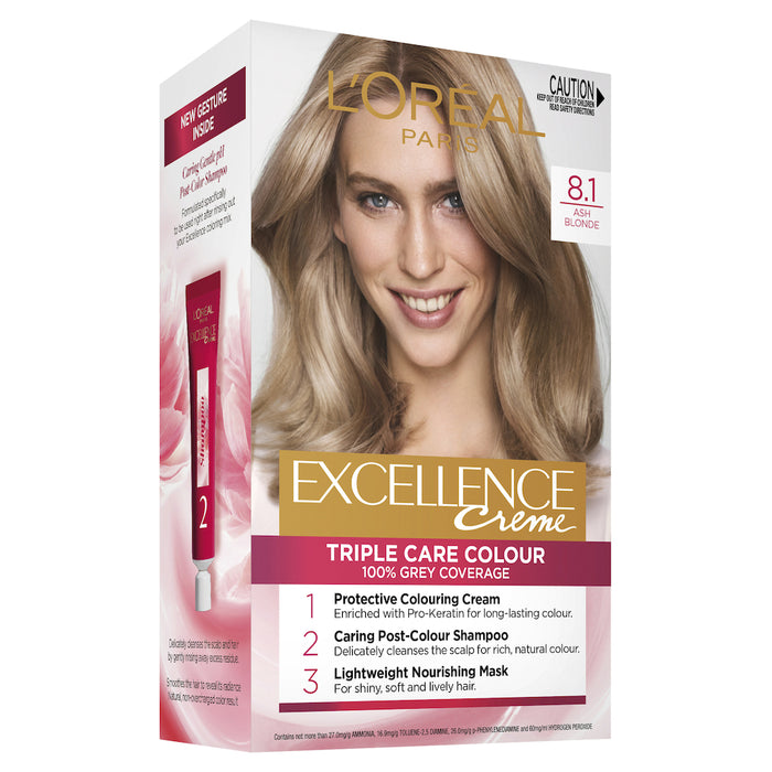 L'Oreal Excellence 8.1 Ash Blonde