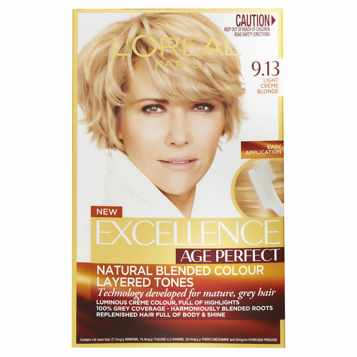 L'Oreal Excellence Age Perfect 9.13 Light Creme Blonde