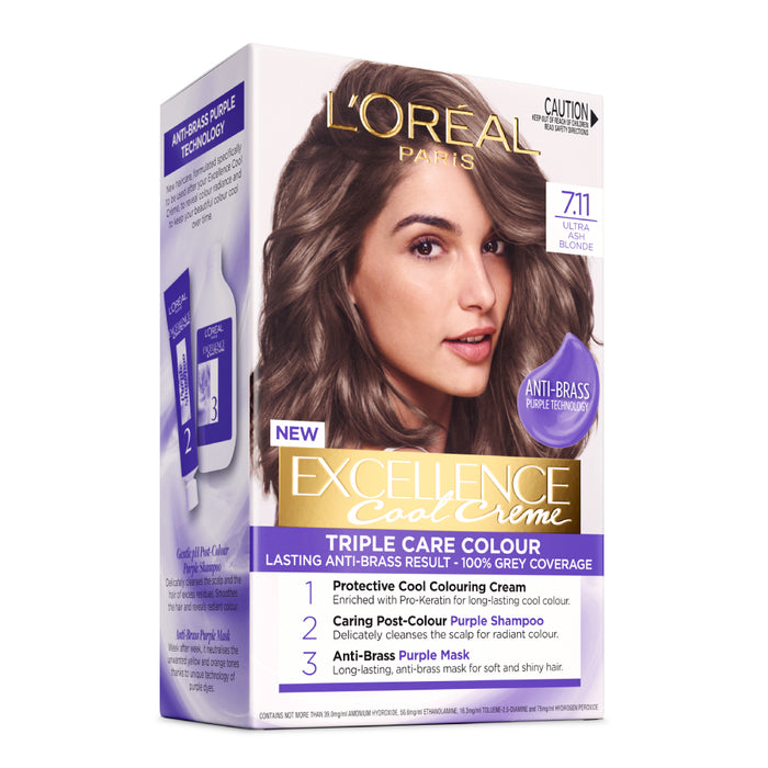 L'Oreal Excellence Cool 7.11 Ultra Ash Blonde