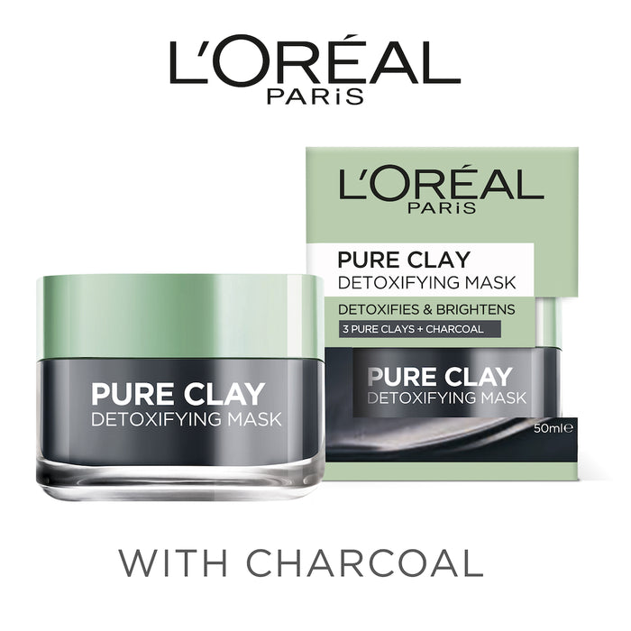 L'Oreal Extraordinary Clay Masks Detoxify