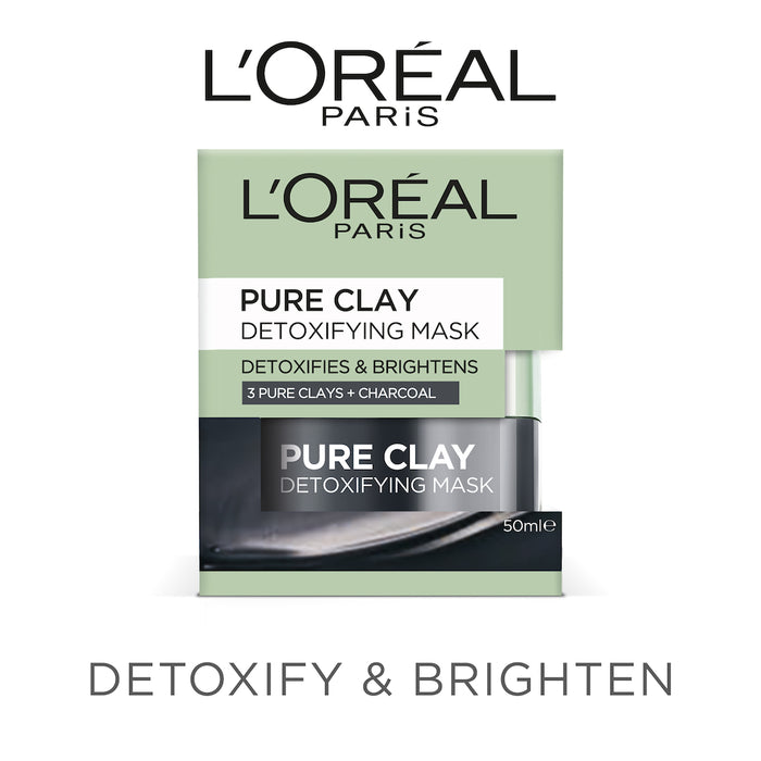 L'Oreal Extraordinary Clay Masks Detoxify