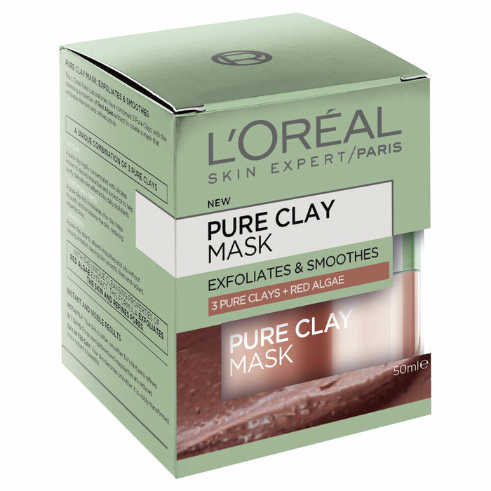 L'Oreal Extraordinary Clay Masks Exfoliate