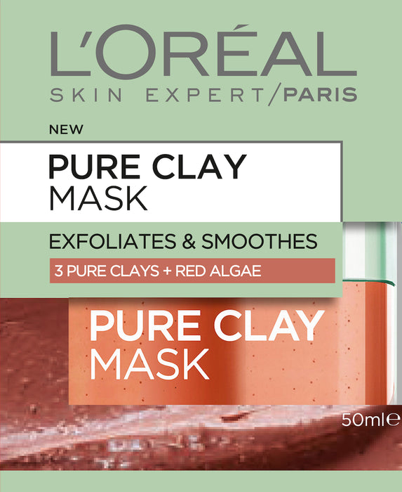 L'Oreal Extraordinary Clay Masks Exfoliate