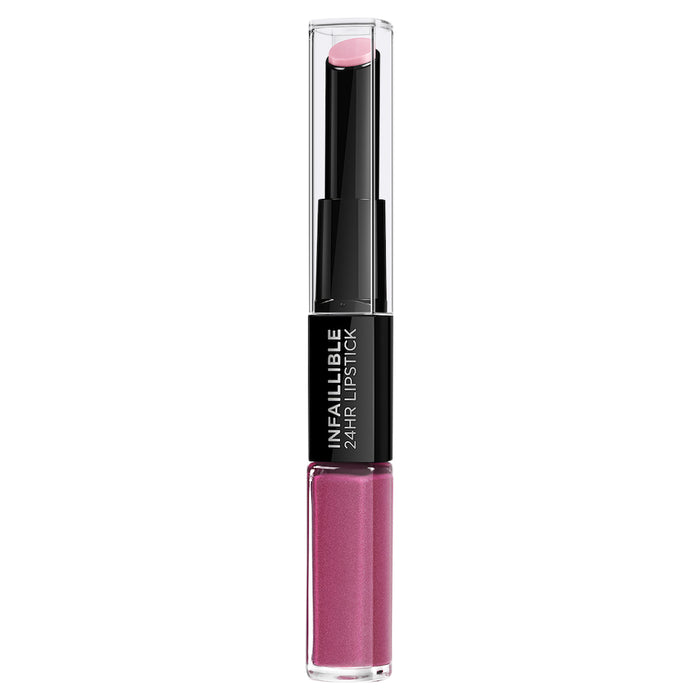 L'Oreal Infallible 2 Step Lip 121 Flawless Fuchsia