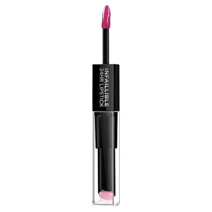 L'Oreal Infallible 2 Step Lip 121 Flawless Fuchsia