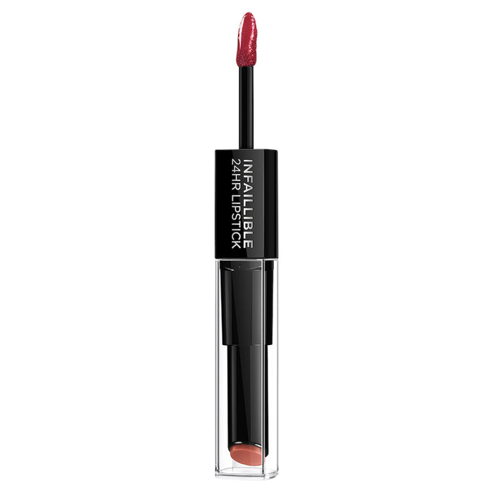 L'Oreal Infallible 2 Step Lip 507 Relentless Rouge