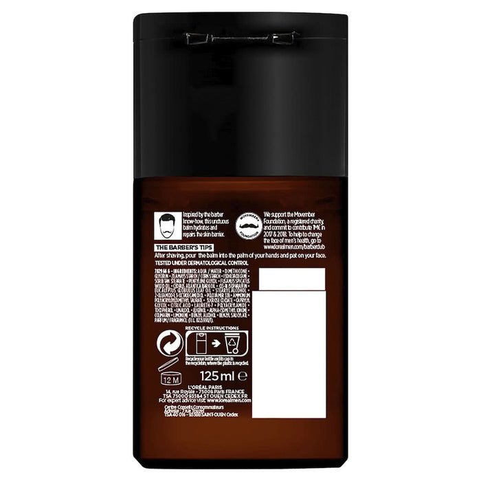 L'Oreal Men Barber Club Repairing After Shave Balm 125ml