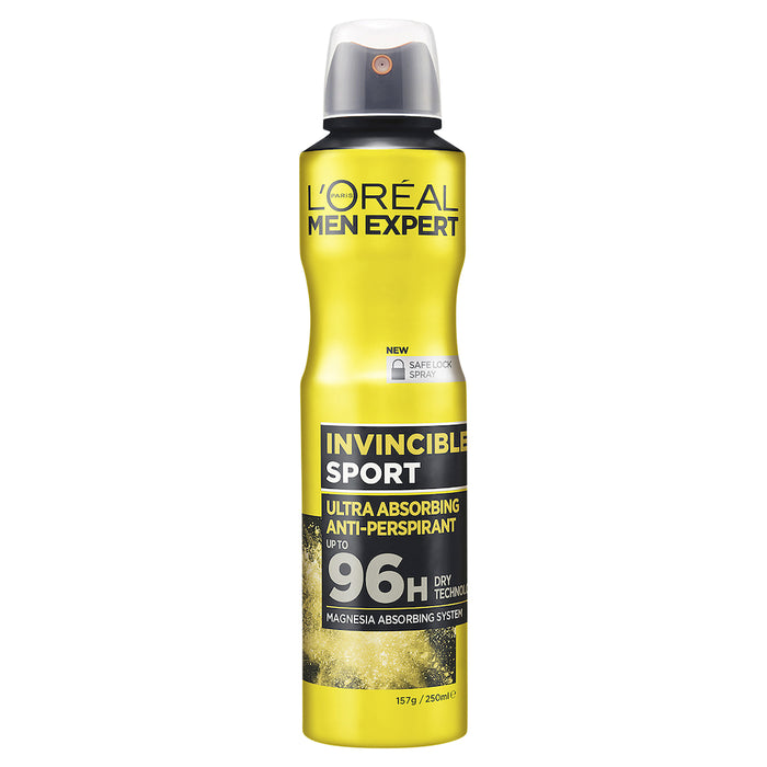 L'Oreal Men Deodorant Aerosol Invincible Sport 250ml