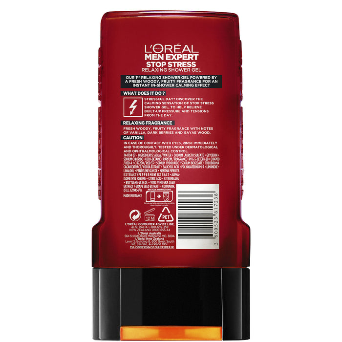 L'Oreal Men Shower Gel Stop Stress 300ml