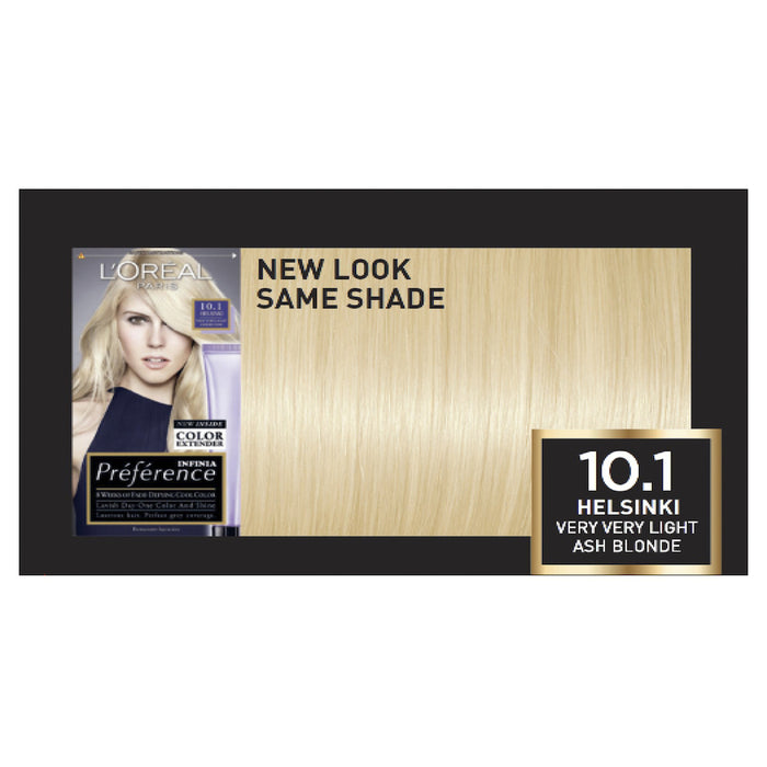 L'Oreal Preference 10.1 Very Very Light Ash Blonde