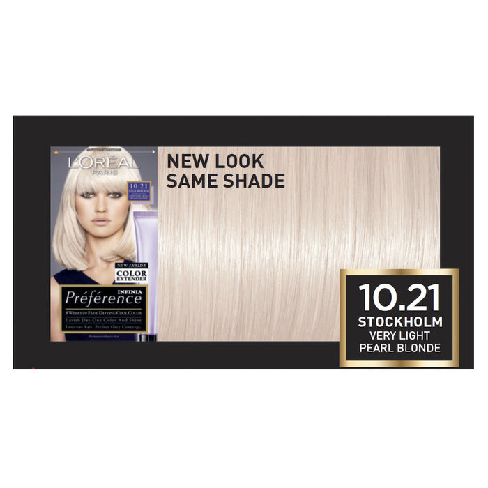 L'Oreal Preference 10.21 Very Light Pearl Blonde