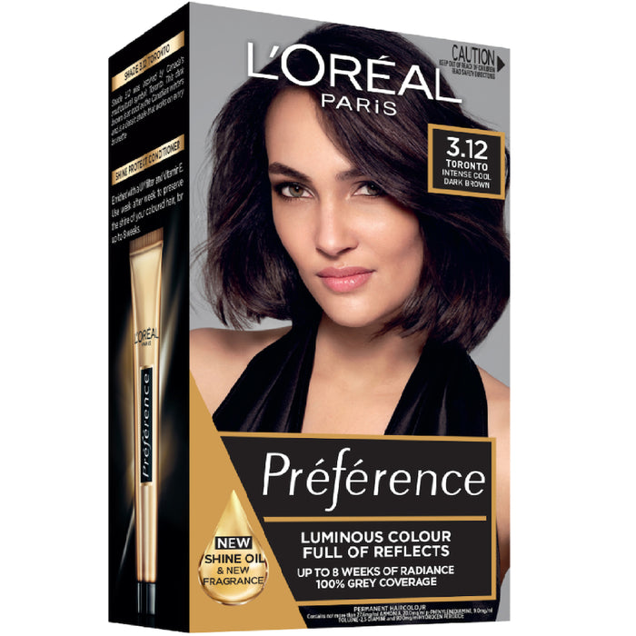 L'Oreal Preference 3.12 Cool Dark Brown