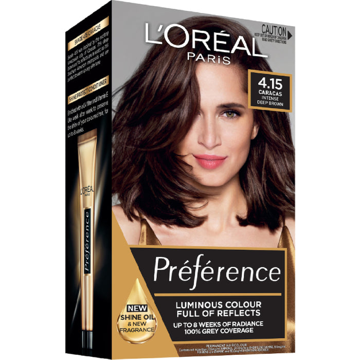 L'Oreal Preference 4.15 Intense Deep Brown