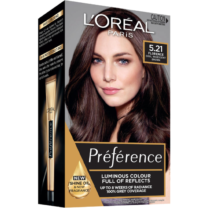 L'Oreal Preference 5.21 Cool Iridescent Light Brown