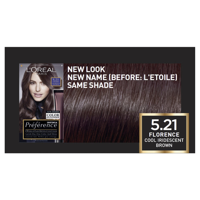 L'Oreal Preference 5.21 Cool Iridescent Light Brown