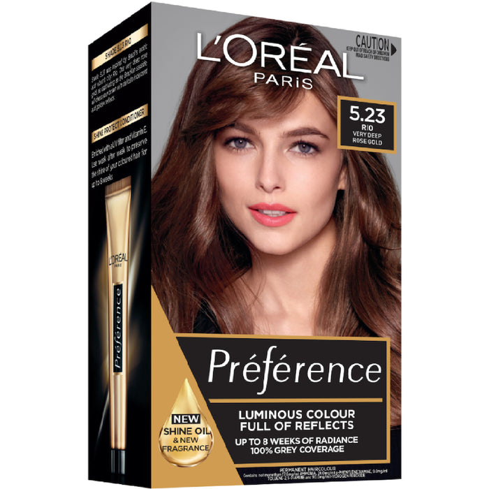 L'Oreal Preference 5.23 Very Deep Rose Gold