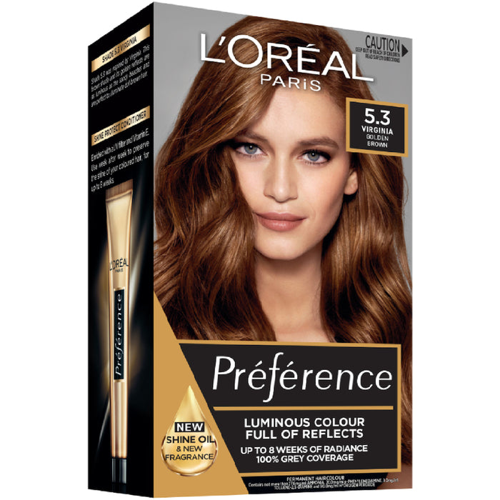 L'Oreal Preference 5.3 Golden Brown