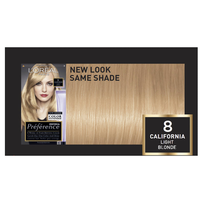 L'Oreal Preference 8 California Light Blonde