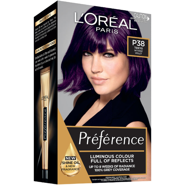 L'Oreal Preference P38 Tokyo Intense Violet