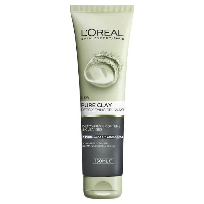 L'Oreal Pure Clay Detoxifying Gel Wash150ml