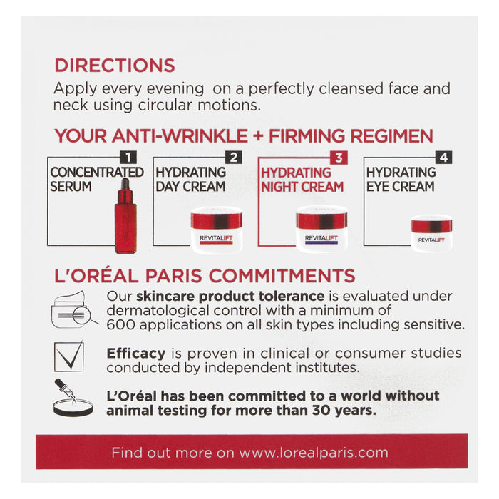 L'Oreal Revitalift Classic Night Cream 50ml