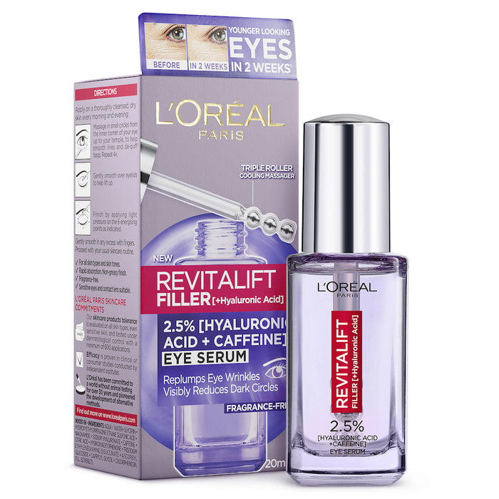 L'Oreal Revitalift Filler Eye Serum 20ml