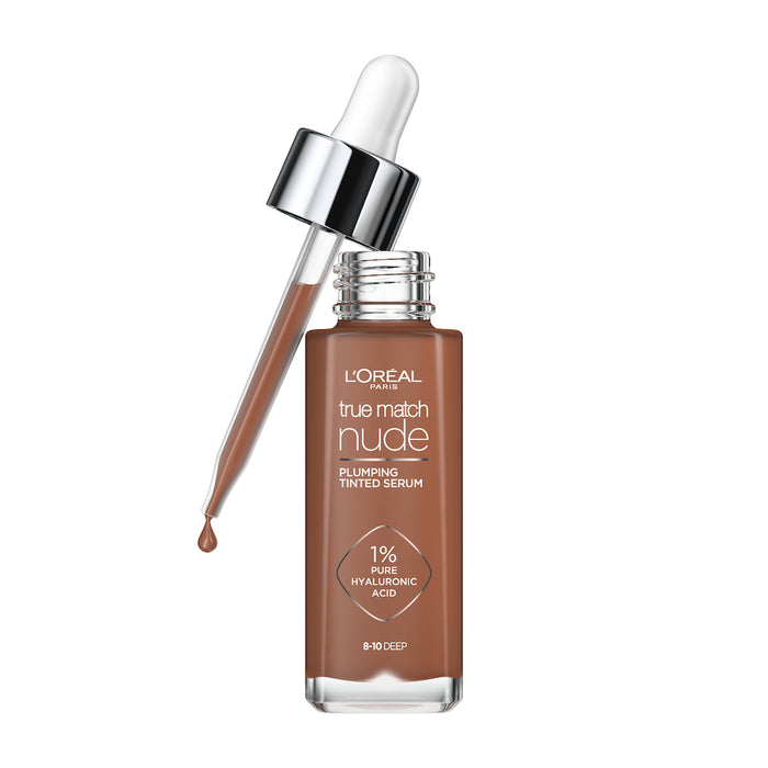 L'Oreal True Match Nude Plumping Tinted Serum 8-10 Deep