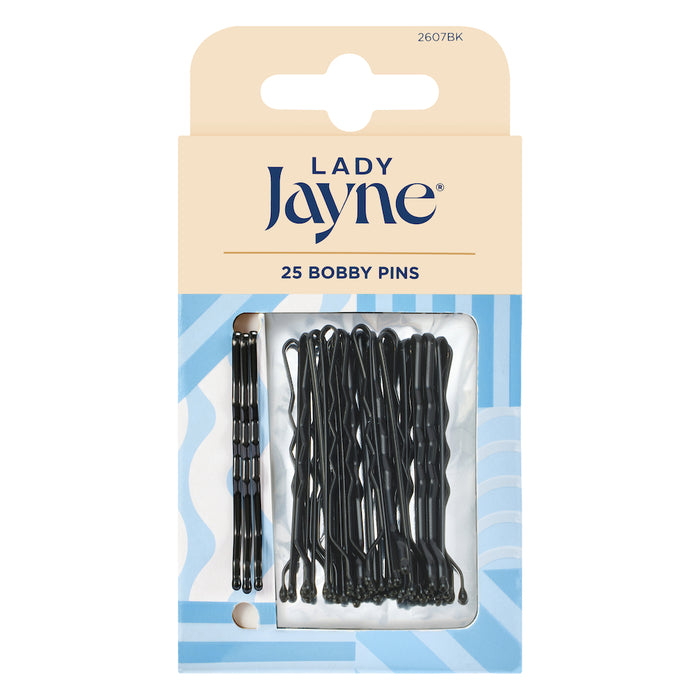 Lady Jayne Bobby Pins Black 4.5 cm Pk25