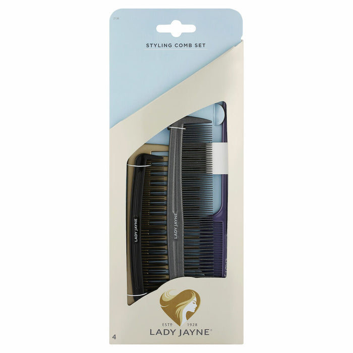 Lady Jayne Family Combs Pk4